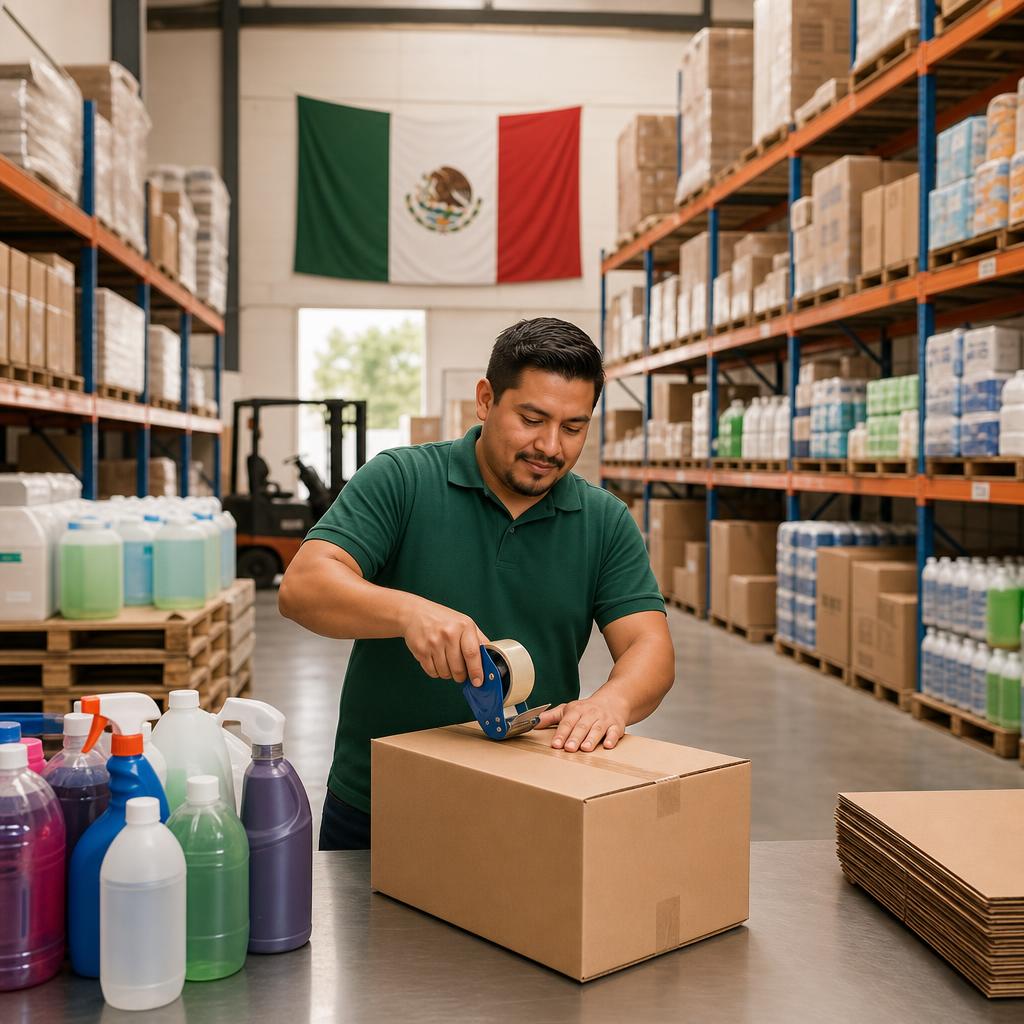 Acerca de Nosotros 41 Nuestro almacén de productos de limpieza e higiene